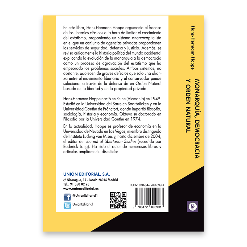 Monarquía, democracia y orden natural